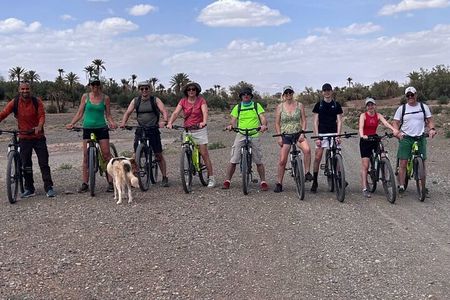 Guided tour of the Palmerie de Skoura by electric mountain bike
