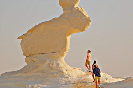 Private Two Days Black and White Desert with Camping Experience