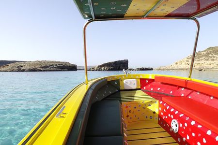 Private Speedboat 4hrs Around Comino Crystal Blue Lagoon Caves