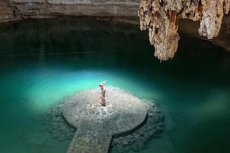 Private Tour 3 Cenotes Oxman Suytun Hacienda Selvamaya Lunch
