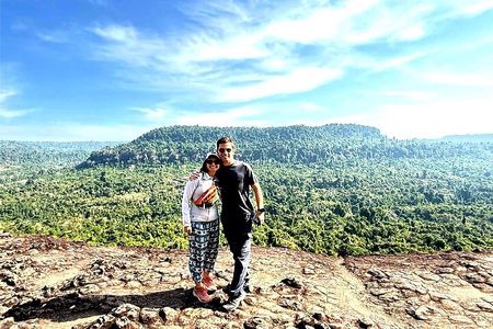 Kulen Waterfall ,Banteay Srei and Pre Rup temple Sunset-Siem Reap