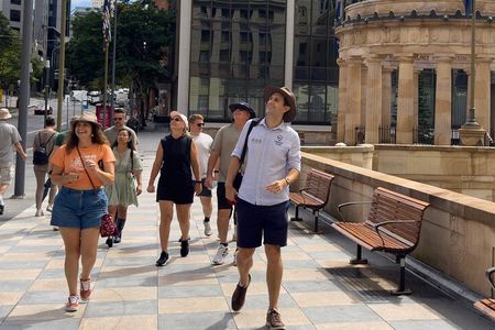 Brisbane City Walking Tour: local guide, small group, 100 mins