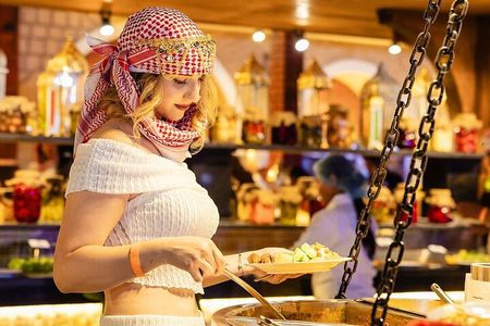 Desert Safari Dubai With Camel Ride & Live Shows & BBQ Dinner 