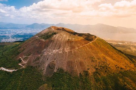 Vesuvius and Pompeii from Naples or Sorrento 
