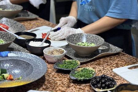 Moroccan Cooking Class at Chouf l'Or Restaurant with Pickup