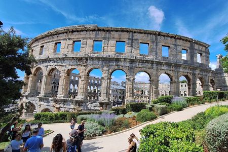 Best of ISTRIA: Amphitheater PULA + ROVINJ + HUM Tour