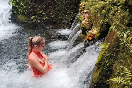 Melukat Purification Ceremony at Mengening Temple