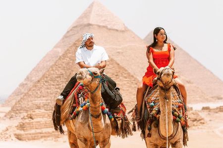 Giza pyramids, Sphinx, Sakkara Pyramid ,Memphis & Pyramid Inside