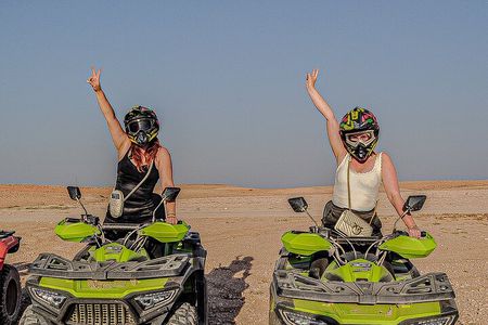 MARRAKECH QUAD BIKE : Sunset & Dinner Show & Camel Desert 