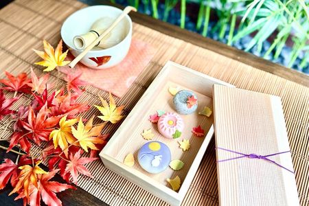 Japanese Sweets Making with Tea Ceremony in Private Studio