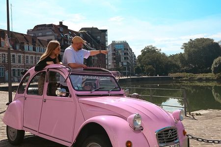 1 Hour Private Lille Tour by Convertible 2CV with a Local Products Tasting