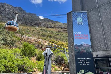 Cape Town Half-Day Table Mountain Tour with Cable Car Ride Ticket