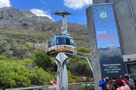 Cape Town Half-Day Table Mountain Tour with Cable Car Ride Ticket