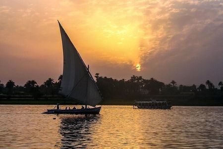 Fellucca Ride in Luxor Sunset Tour