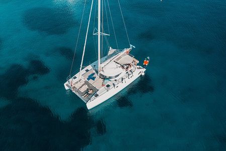 Catamaran Cruise to Kolokytha Bay and Spinalonga with Meal