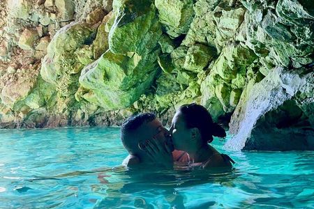 Blue Gem Cave and Grama Bay Speedboat Tour from Vlore