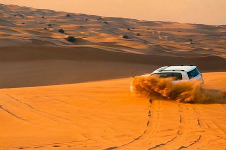 Dubai Private Morning Desert Safari With Free Sand Boarding