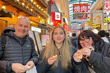 Osaka Food Adventure Tour: Walking with a Local Guide