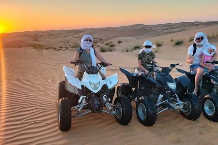 Evening Desert Safari with Quad Bike