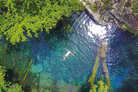 Punta Cana Cenote Hoyo Claro Hiking Tour + Juanillo Beach 
