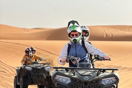 ATV Quad bikes experience & sandboarding 