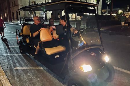 St. Augustine Haunted Ghost Tour by Electric Cart Shadow Ride