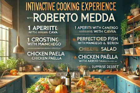  Cooking Class and dinner with Chef Roberto 