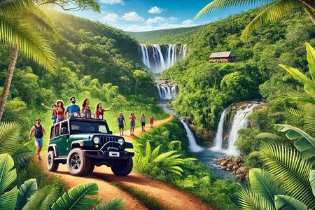 Jeep 4x4 Nature Tour in Paraty with Tasting