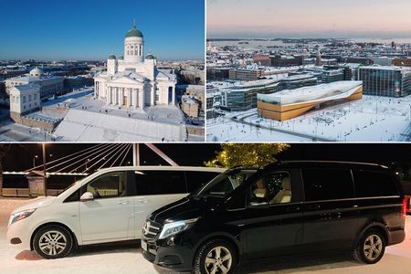 Exclusive Guided Helsinki VIP Tour by Mercedes V class