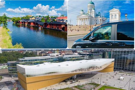 Unique Private Tour Helsinki and Porvoo by Lux Car with Guide