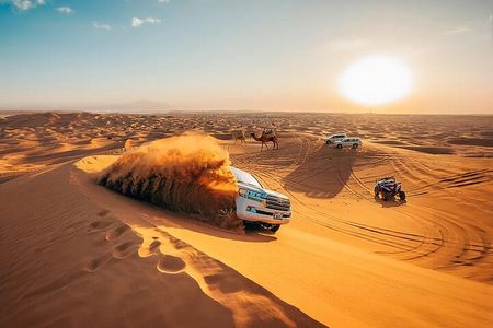Desert Safari With BBQ Dinner, Quad Ride And And Sand-boarding