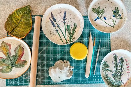 Karpathos Botanical Clay Workshop and Pottery in Vineyard