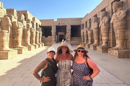 Full-Day Luxor private Tour from Cairo / Giza by Plane include lunch 