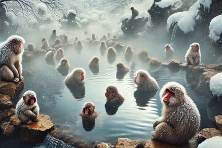 Private Tour to Snow Monkey, Zenkoji Temple & Hot Springs Nagano