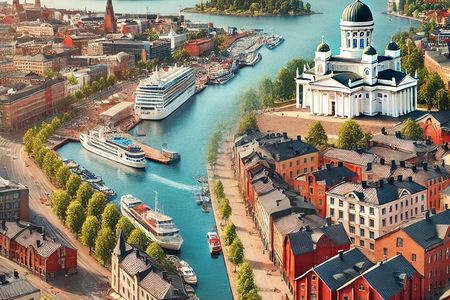 Charm of Finland VIP Tour Helsinki and Porvoo by Mercedes V+Guide