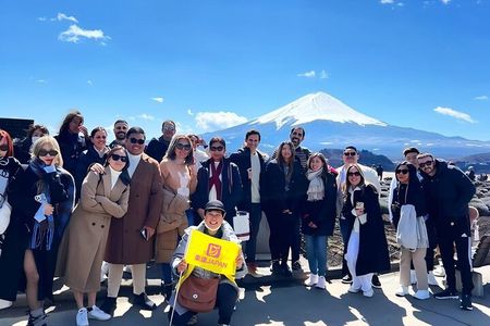 Tokyo Mt Fuji Kawaguchi and Yamanaka Onsen Tour with Pick up
