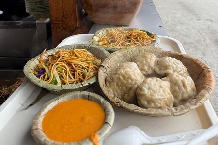 Kathmandu Rickshaw Food & Drink and Shopping Tour