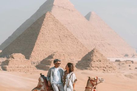 8 hours Cairo Day Tour Giza Pyramids ,Memphis City & Sakkara