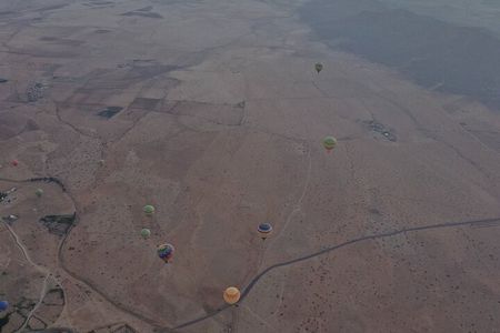 Marrakesh balloon in small group with breakfast