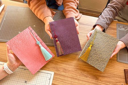 Traditional Korean Bookbinding Experience in Seoul, Hongdae