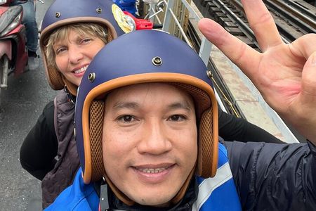 Hanoi Highlights Half-day Vespa Tour: History, Fun & Street Foods