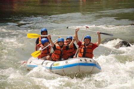 Bali White Water Rafting with Sacred Monkey Forest and Swing