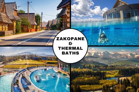 Krakow: Zakopane and Thermal Baths with Cable Car, Vodka, Oscypek