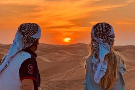 Tranquil Sands A Serene Desert Safari Experience 