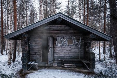 VIP SERVICE Traditional Finnish Log Sauna and Food Experience 