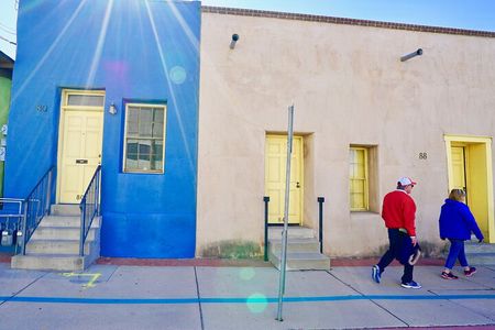 The Turquoise Trail Guided Downtown Tour, by the Presidio Museum