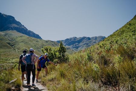 Stellenbosch Jonkershoek nature reserve waterfall hike and 4x4
