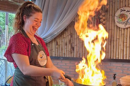 Vietnam Flavour Cooking Class: From Garden Trails to Coffee Tales