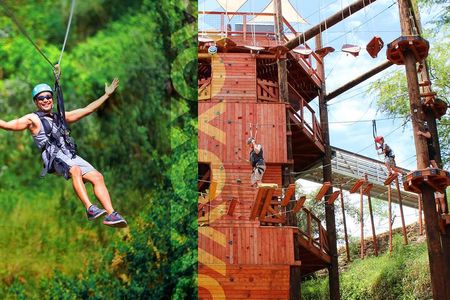Zipline & Adventure Tower Package