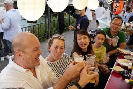 Fantastic Hakata Night River Cruise Local Japanese Pub Yatai 